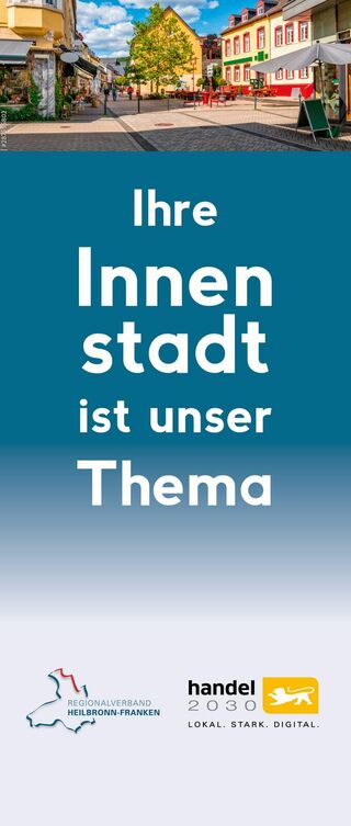 Roll-up-Motiv - Projekt Innenstadtberatung